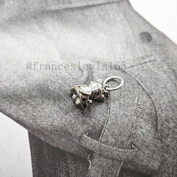 Pandora Bulldog Puppy Charm - Picture 5 of 6